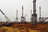 亚东承运越南河静钢铁炼钢厂建厂工程